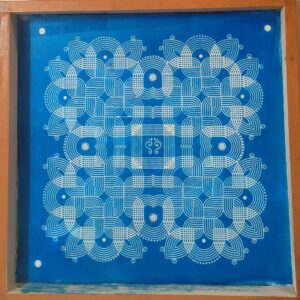 Wooden Rangoli Stencil